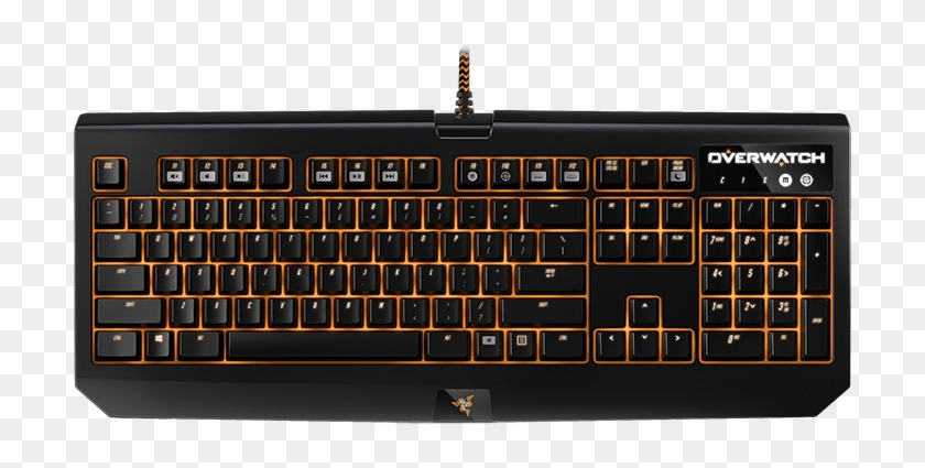 Overwatch Razer Blackwidow Chroma - Razer Overwatch Clipart