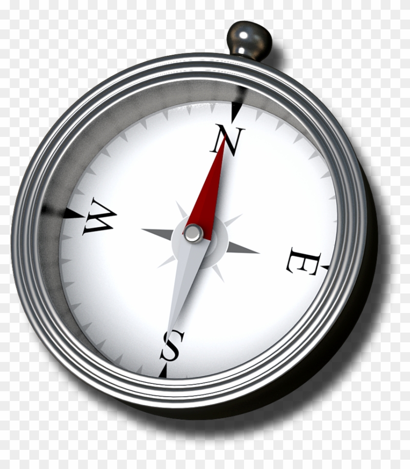 Grey Compass Png - South Compass Clipart