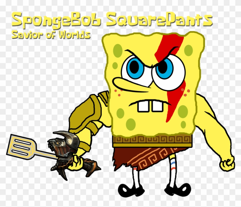 Spongebob Squarepants Download Transparent Png Image - Spongebob God Of War Clipart #591988