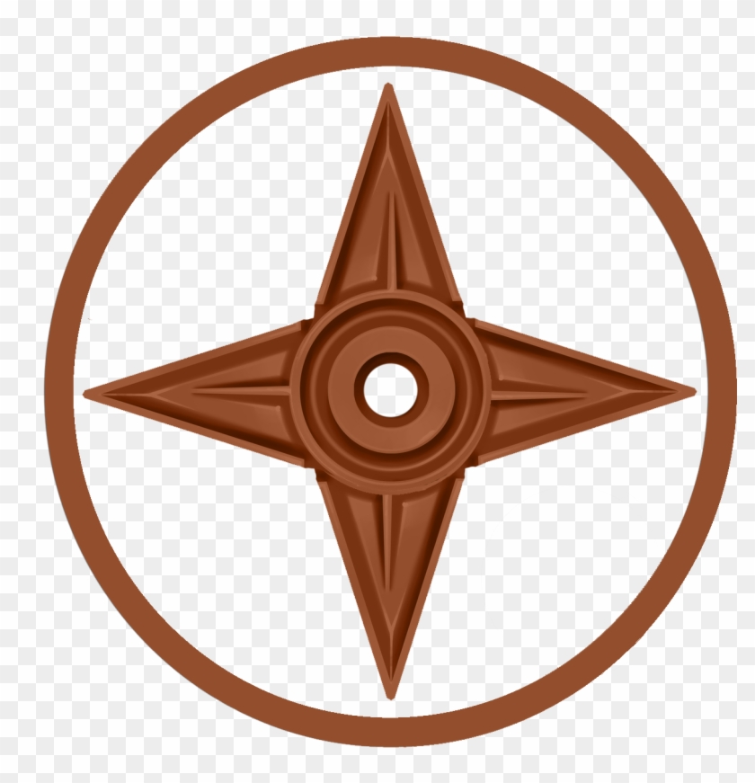 Barnstar Compass - Circle Clipart