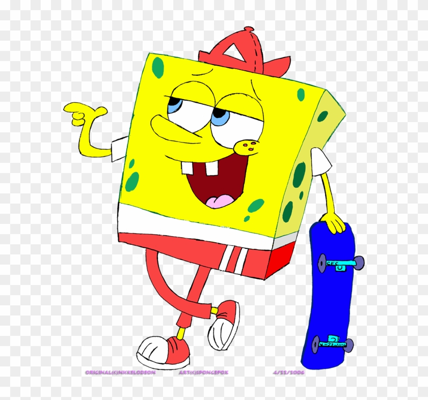 Drawn Duckling Spongebob - Retro Spongebob Clipart