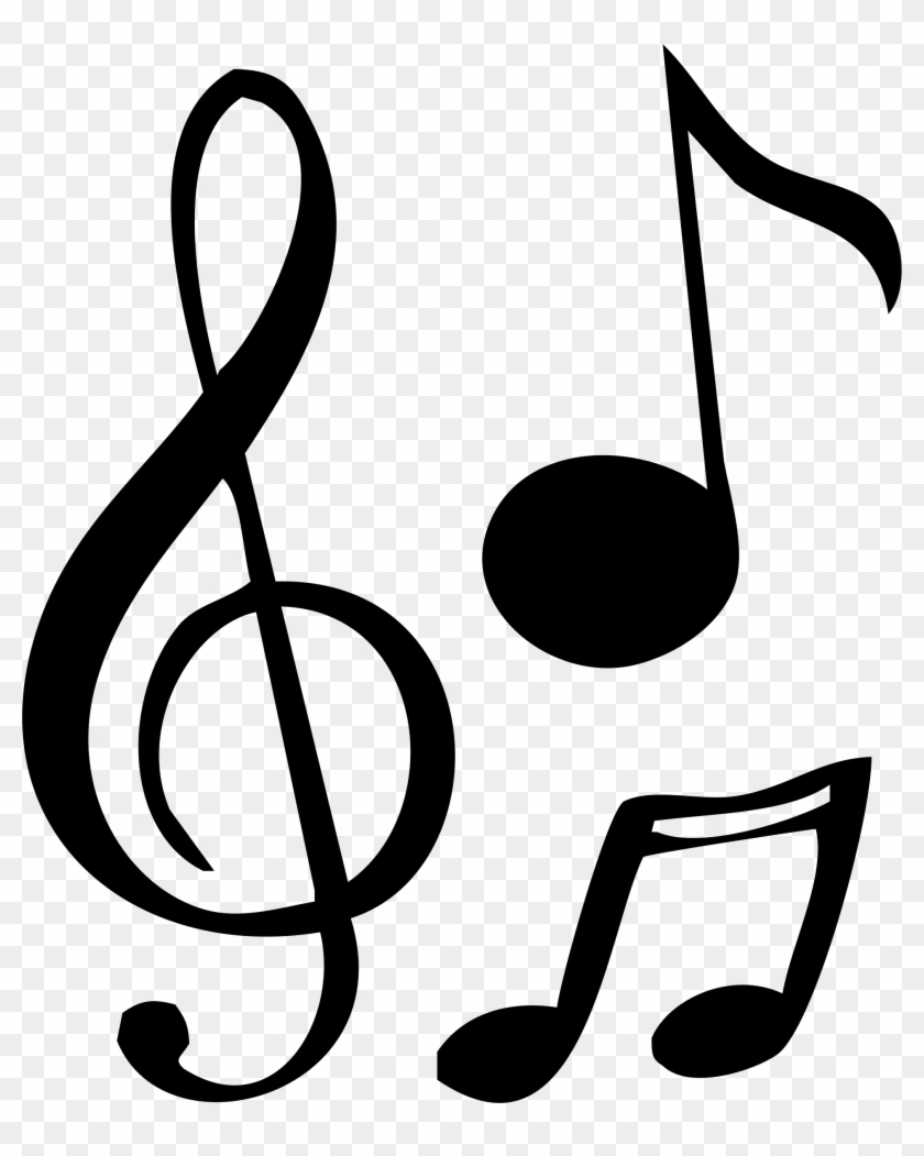 Clipart Music Musical Note - Note De Musique Dessin - Png Download