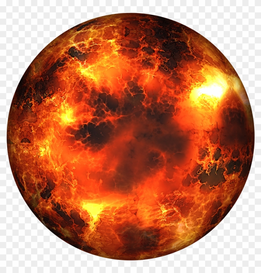 Download Globe Burning Png Transparent Image - New Solar System Discovered 2018 Clipart #592559