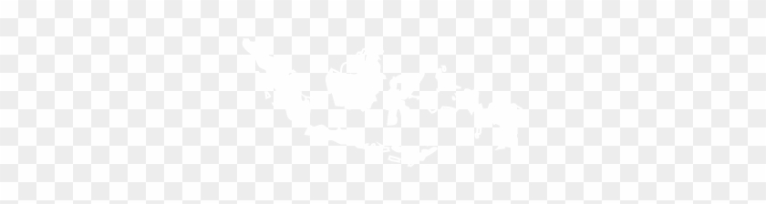 World Map Indonesia - Johns Hopkins Logo White Clipart