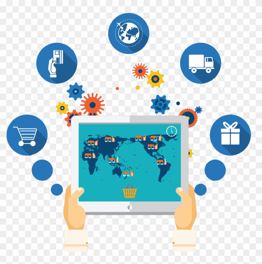 E Business And Supply Chain Management Clipart