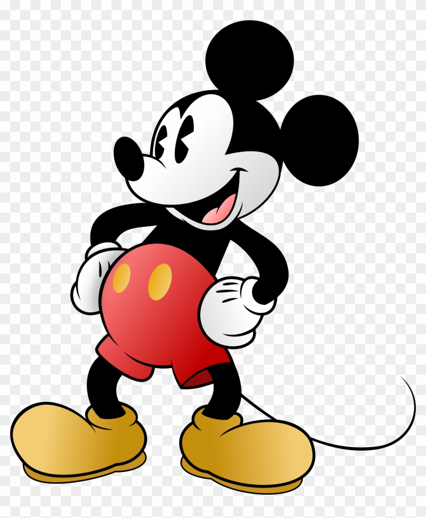 Mickey Mouse Png - Classic Mickey Mouse Png Clipart #593278