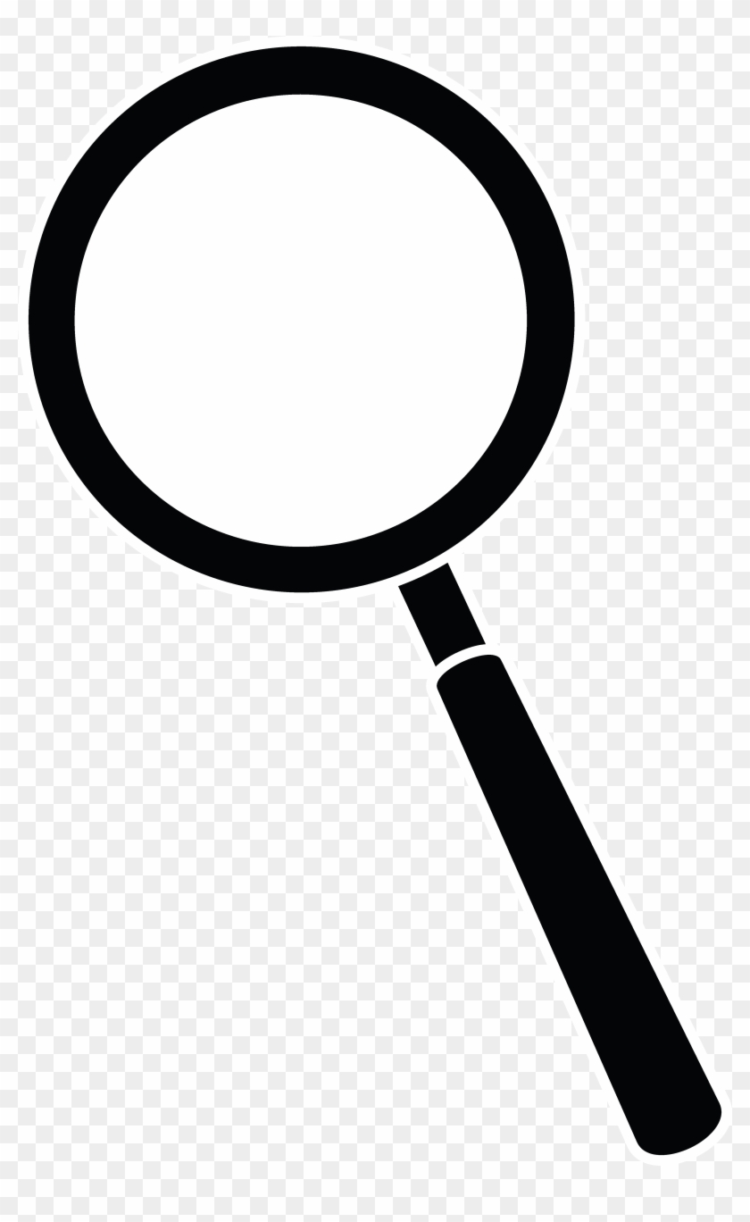 28 Collection Of Magnifying Glass Clipart - Clip Art Magnifying Glass Png Transparent Png #593343