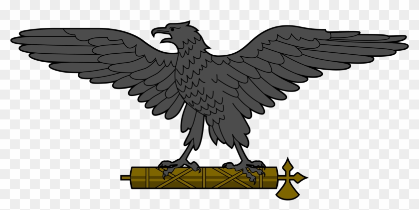 Open - Eagle With Fasces Clipart #593462