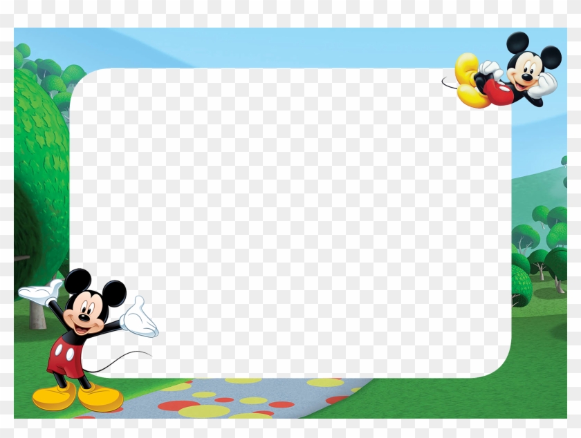 Mickey Mouse Frame Png - Mickey Mouse Clipart