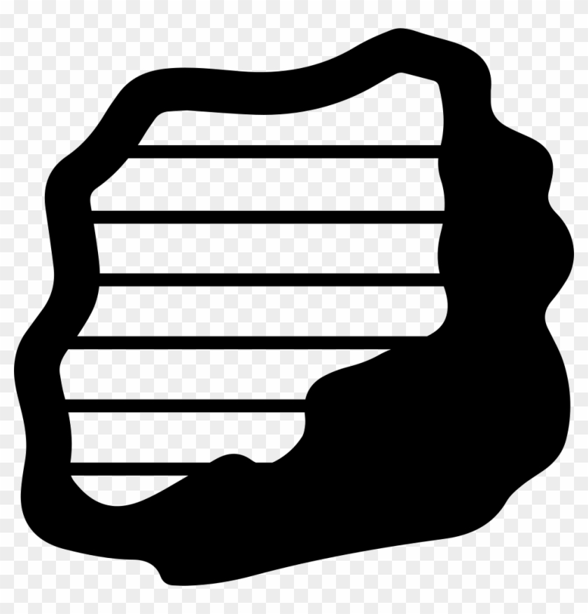 Png File - Sedimentary Rock Icon Clipart