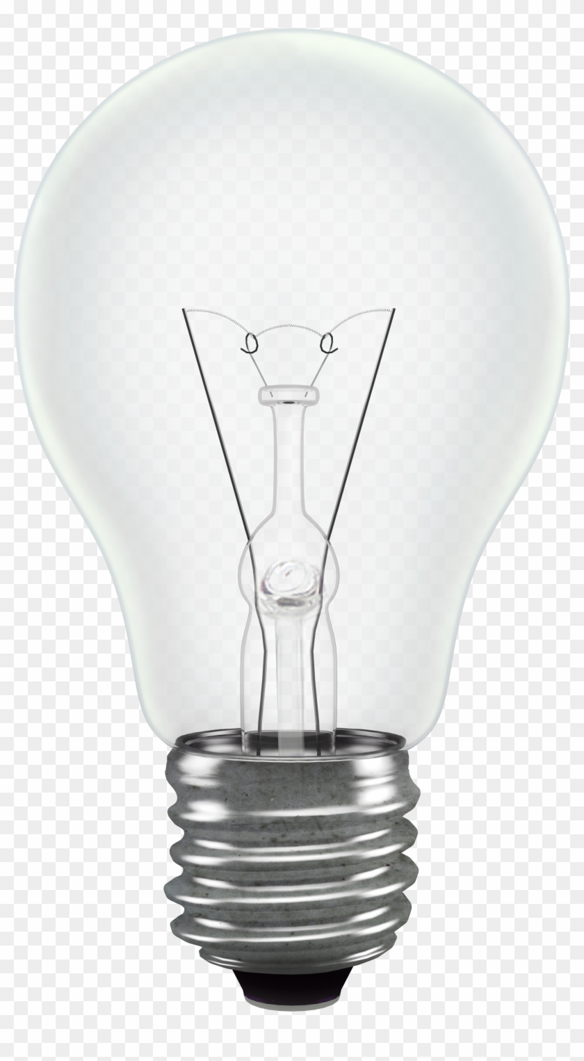Bulb - Light Bulb Transparent Background Clipart