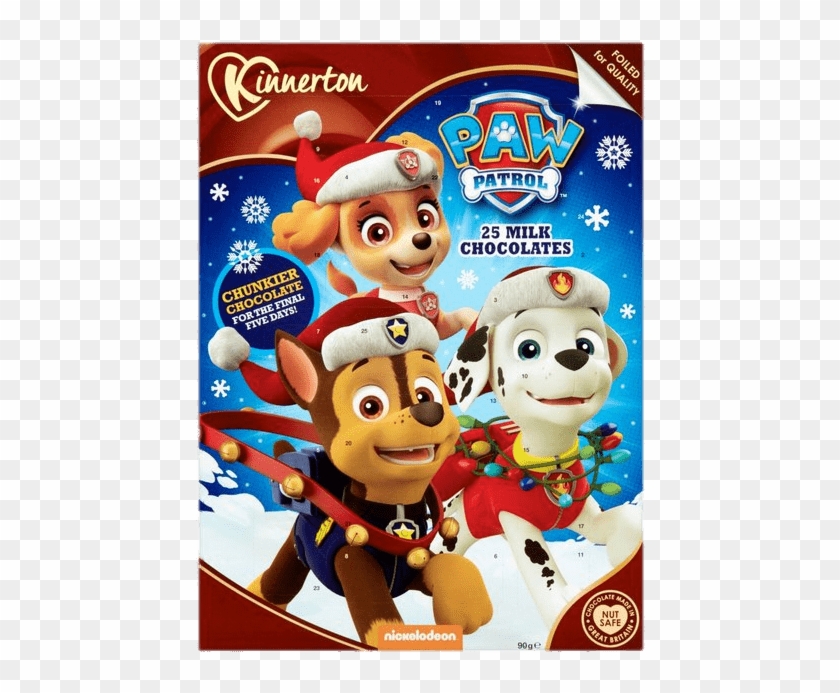 Download - Kinnerton Advent Calendar Paw Patrol Clipart