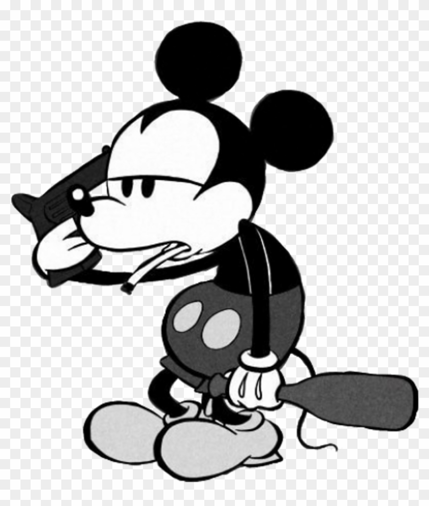 Mickey Mickeymouse Blackandwhite Mouse Cartoon Cartoons Clipart