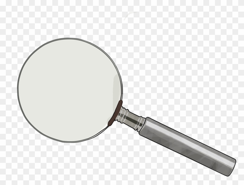 Magnifying Glass - Table Tennis Racket Clipart #594115