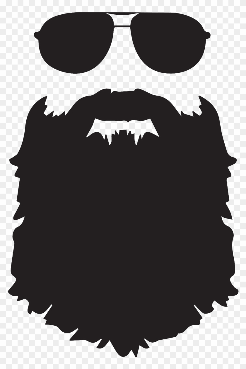 Beard Silhouette 9 , Png Download - Beard Silhouette Clipart