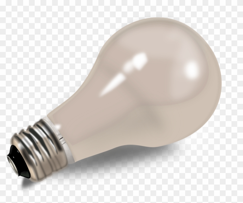 Big Image - Incandescent Light Bulb Clipart