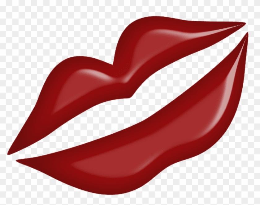 Free Png Download Red Kiss Lips Png Images Background - Clipart Lips Png Transparent Png #594171