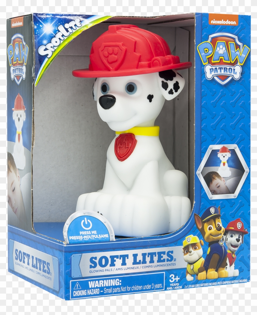 Soft Lites - Paw Patrol - Marshall - Plug Free And - Soft Lites Paw Patrol Clipart #594221