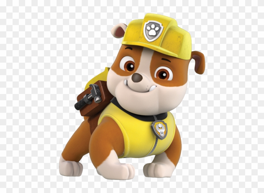 Paw Patrol - Rubble Paw Patrol Png Clipart #594247