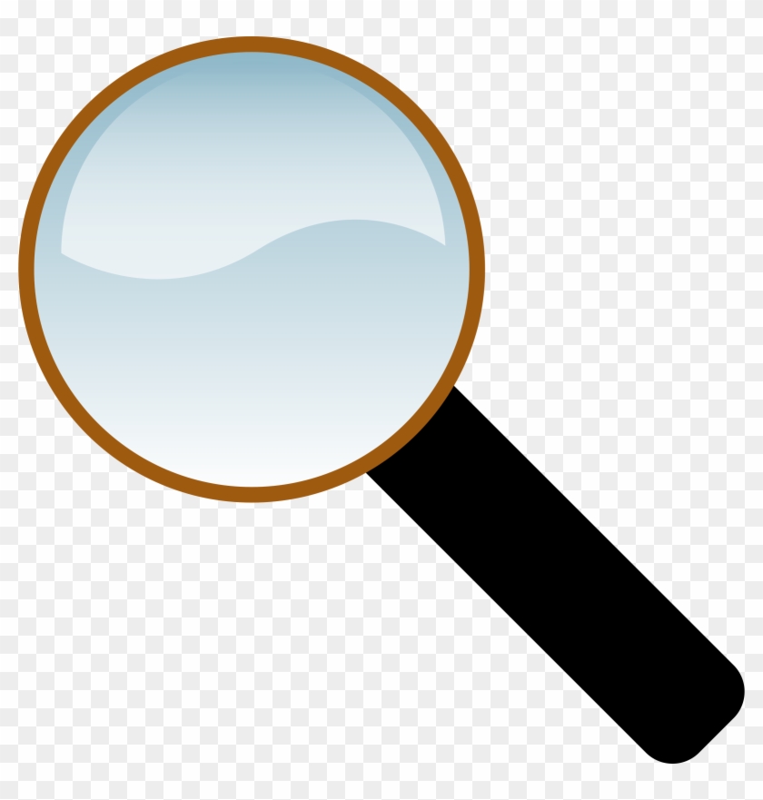 Clipart Magnifying Glass In Magnifying Glass Clipart - Magnifier Tool In Ms Paint - Png Download #594272