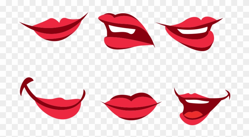 Women Lips - Boca Dibujo Png Clipart #594482