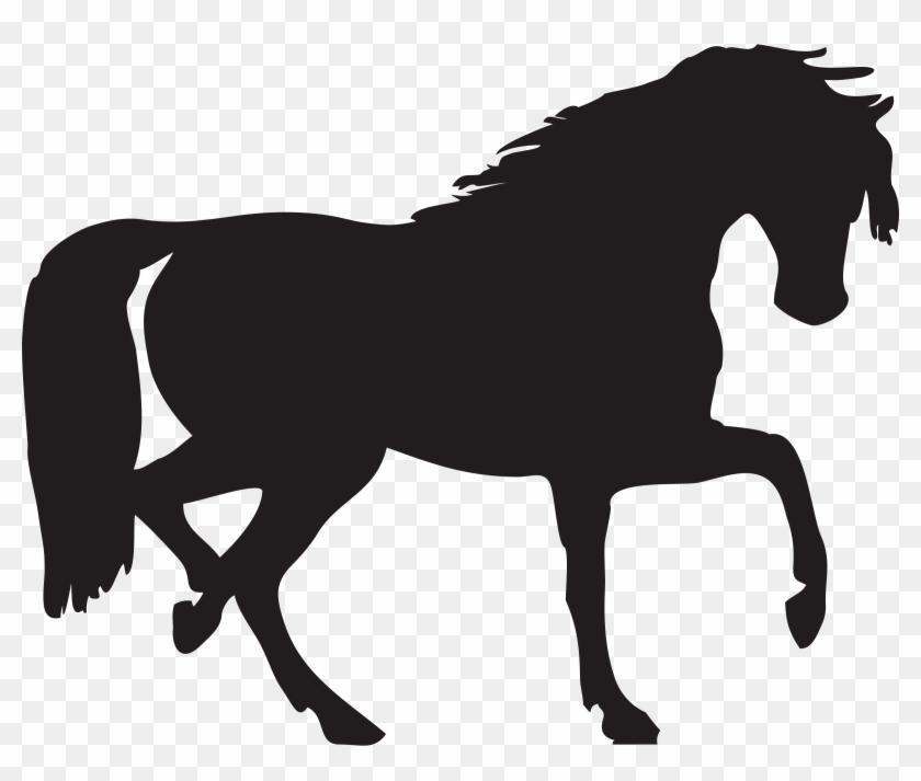 Horse - Horse Silhouette Clipart - Png Download #594594