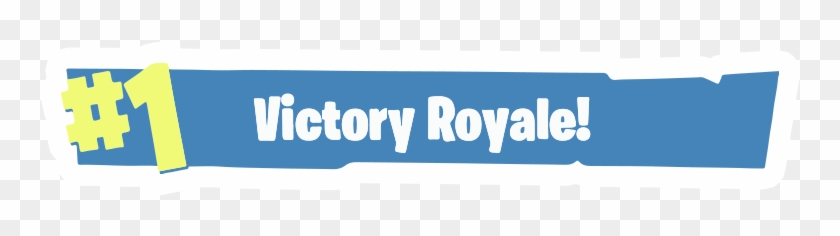 Victory Royale - Electric Blue Clipart #594816