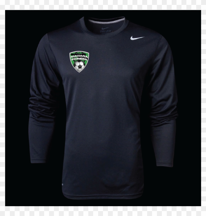 Nike Long Sleeve W/ Pioneer Logo - Long-sleeved T-shirt Clipart