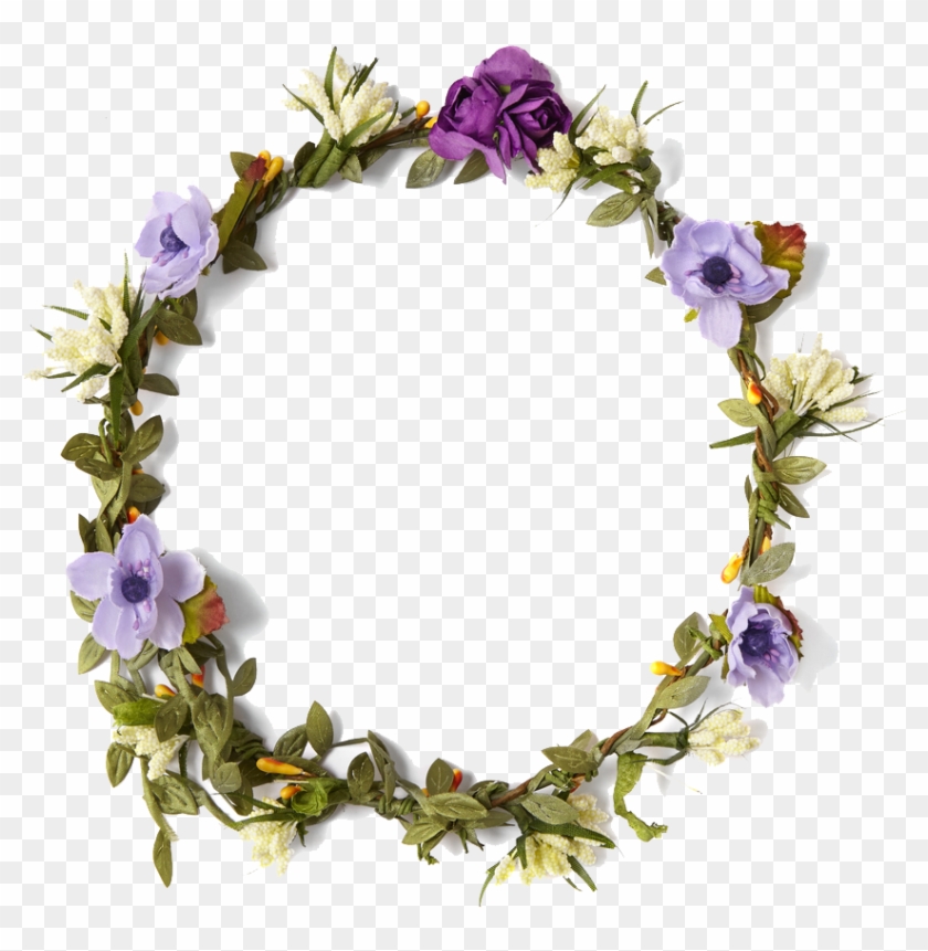 Purple Flower Crown Transparent - Topienie Marzanny Kubasiewicz Clipart