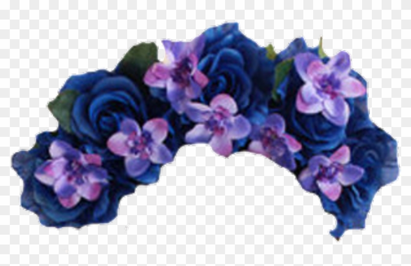 Flower Crown Png Blue Wajiflower Co Clipart #595551