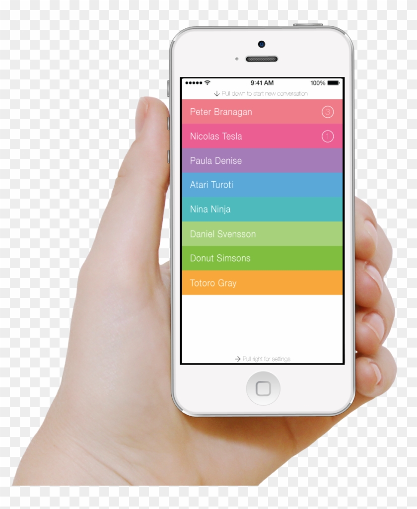 Smartphone In Hand Png Image - Hand In Mobile Png Clipart