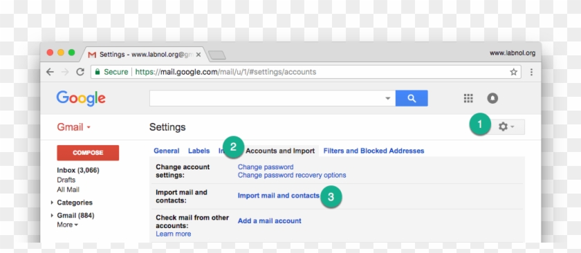 Gmail Import Emails - Google Clipart