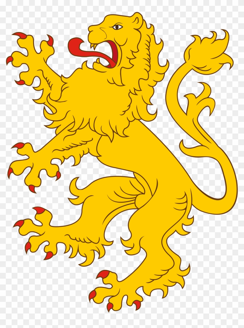 2000 X 2596 21 - Lion Coat Of Arms Png Clipart #596059