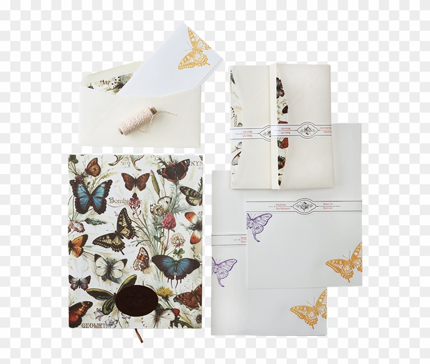 Butterflies - Envelope Clipart #596152