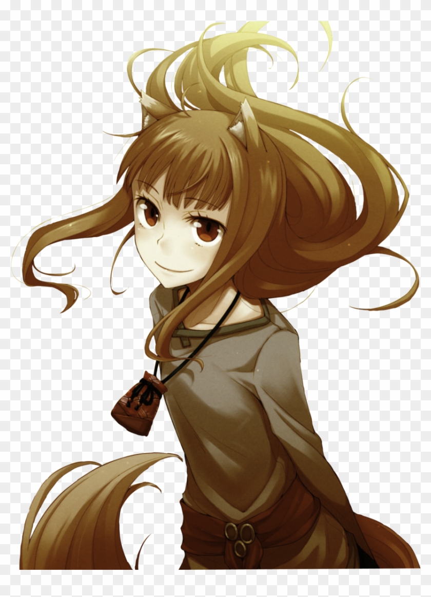 Spice And Wolf Png File - Holo Spice And Wolf Art Clipart