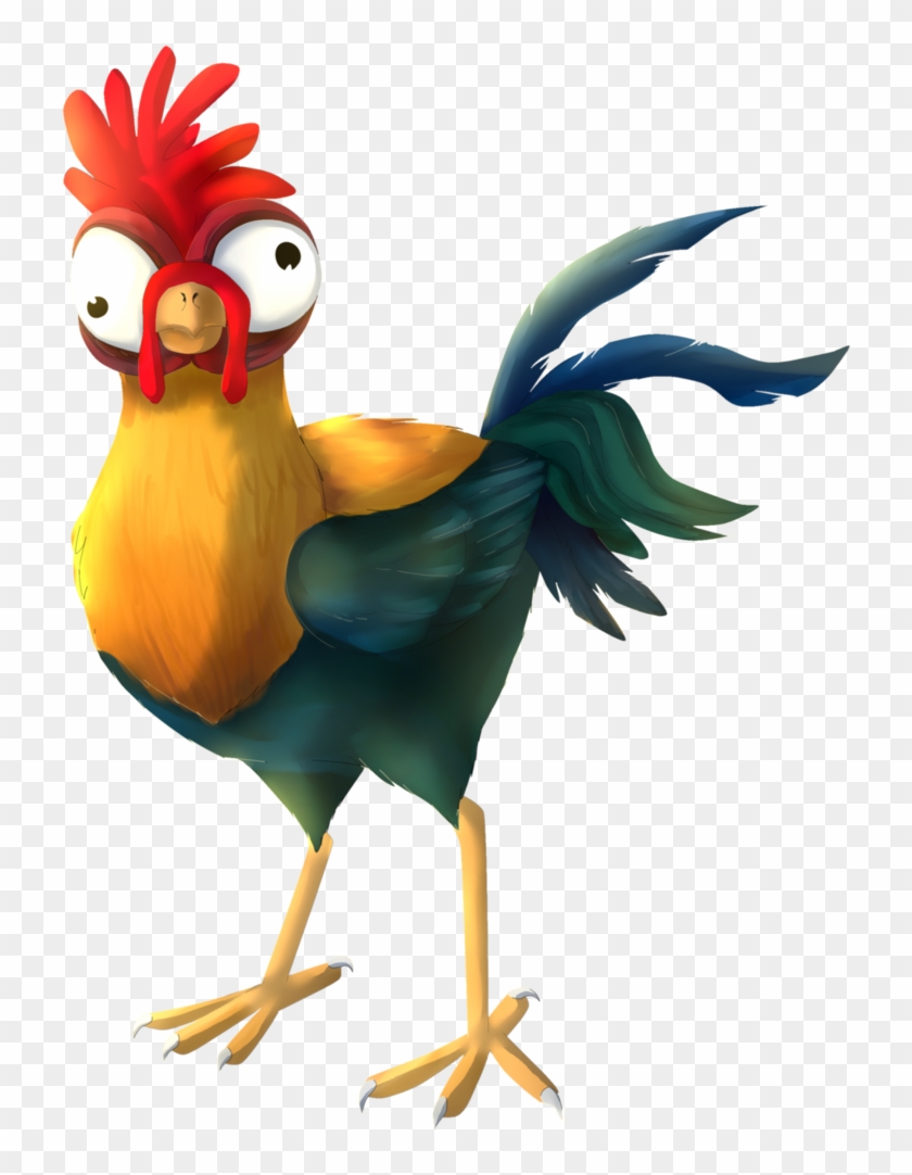 Hei Hei By Seagaull Hei Hei Moana Png Clipart Pikpng