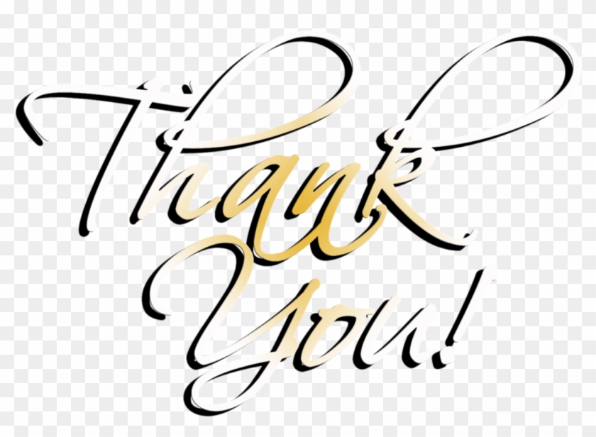 Png Image Information - Transparent Thank You Word Art Clipart