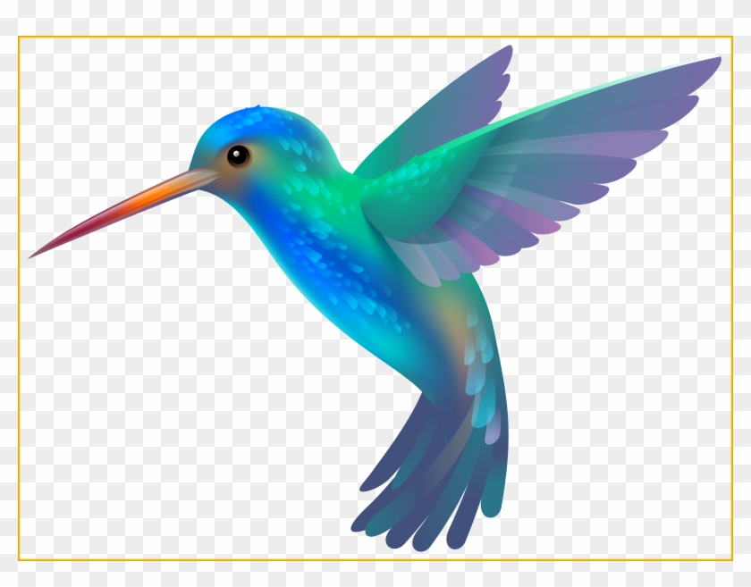 Hummingbird Transparent Clip Art Image Gallery Yopriceville - Transparent Background Gif Of Birds Flying - Png Download #597447