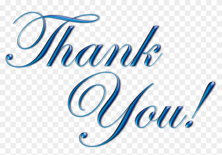 Thank You Png Images For Ppt - Background Thank You Png Clipart #597499