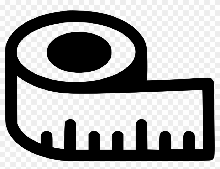 Png File Svg - Measuring Tape Icon Png Clipart #597537