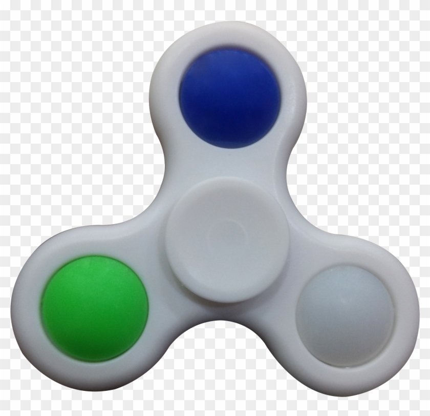 Led Fidget Spinner Png Background Image - Plastic Clipart #597565