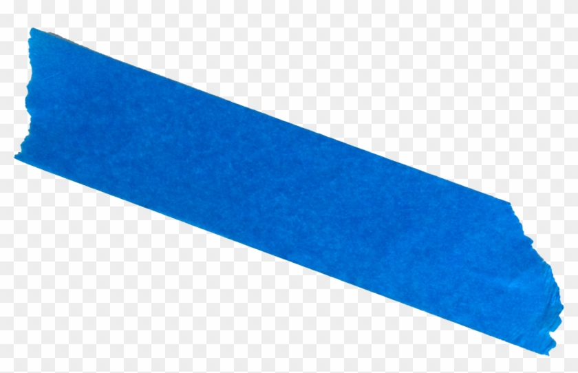 Piece Of Blue Tape Png Clipart #597622