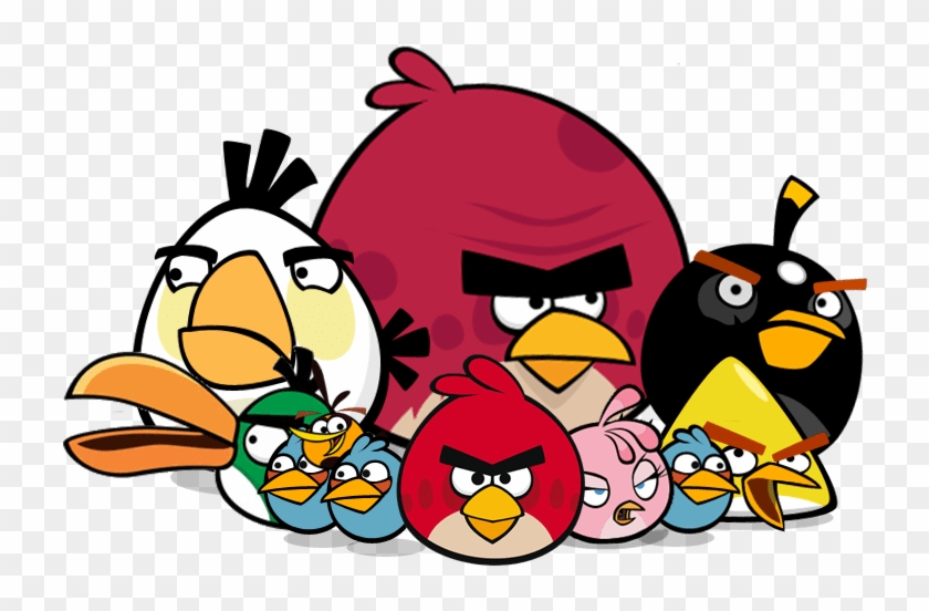 Angry Birds Group - Angry Birds Clipart #597748