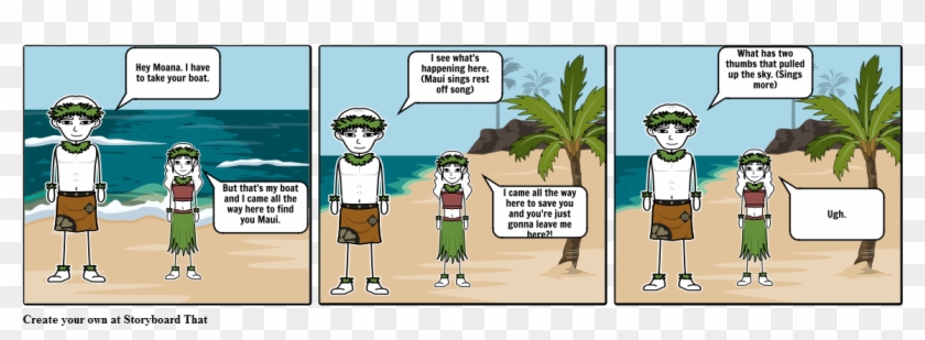 Moana - Cartoon Clipart