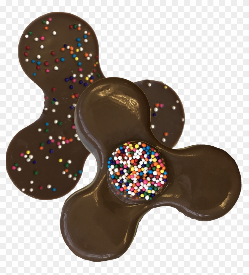 Chocolate Fidget Spinner - Spinners De Chocolate Clipart #598155