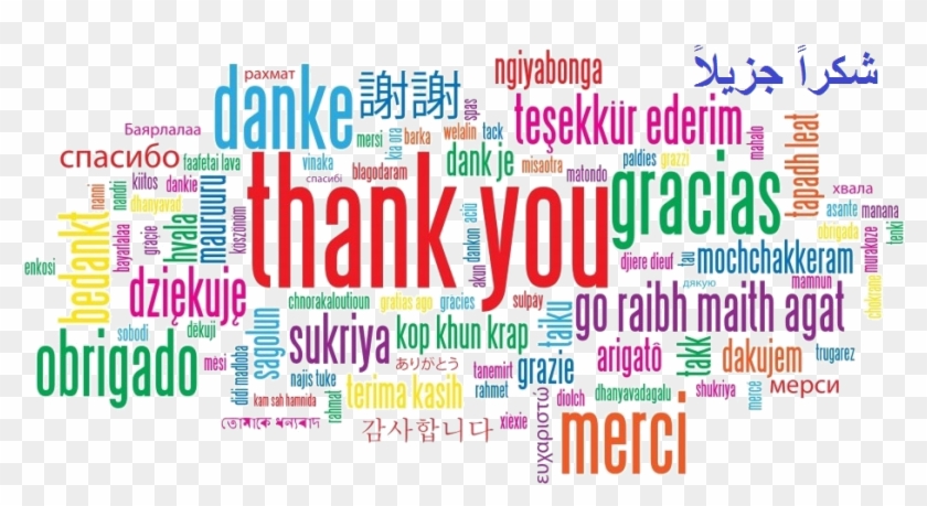 All Language Thank You Clipart