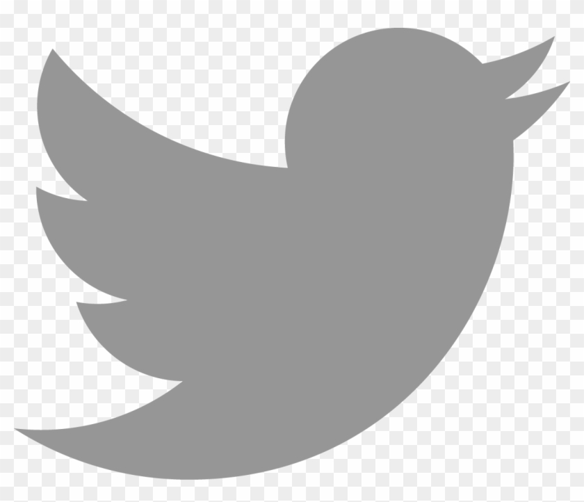 White Twitter Logo Transparent Transparent Background - Twitter Logo Png File Clipart