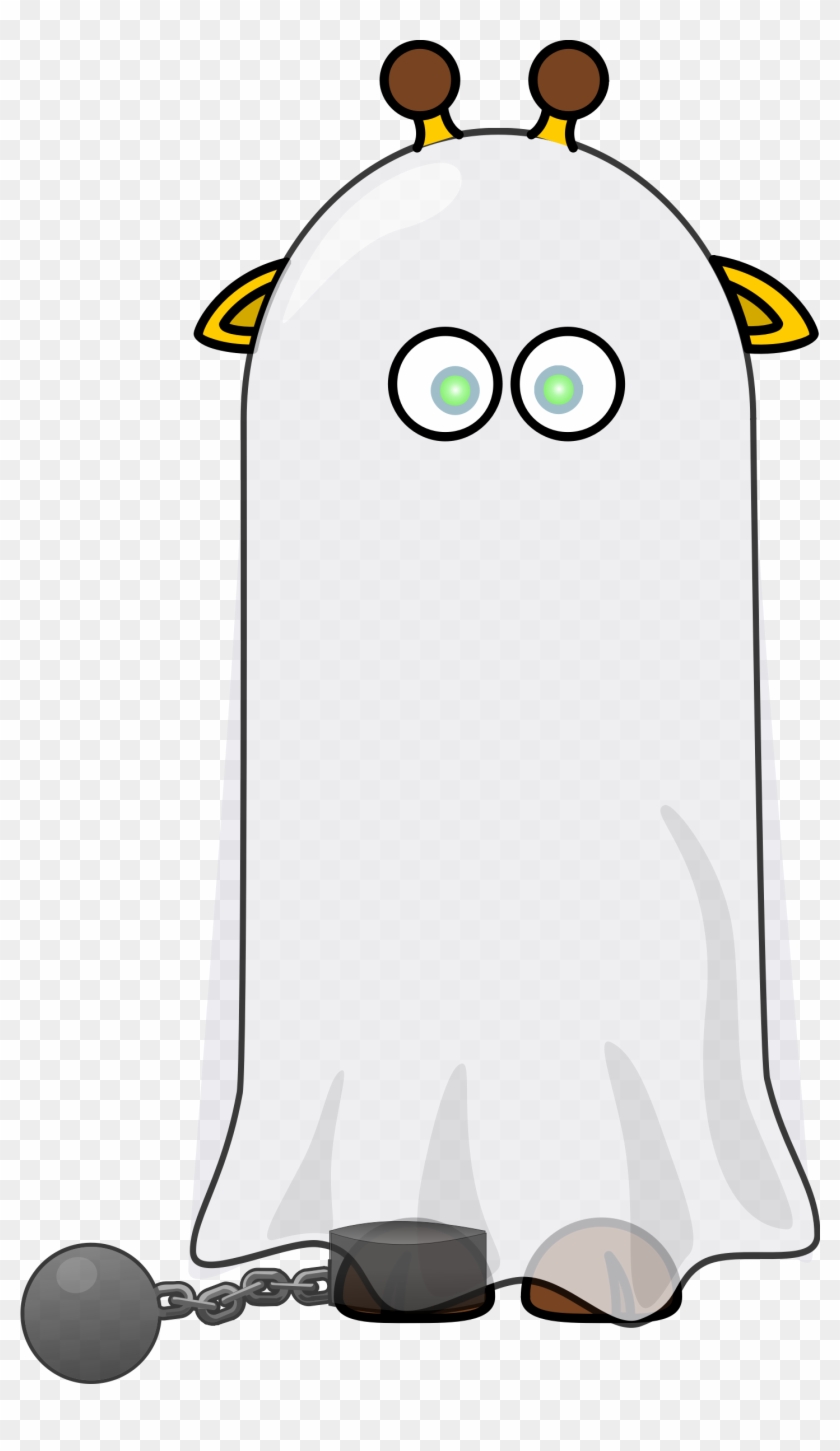 This Free Icons Png Design Of Giraffe Ghost Clipart