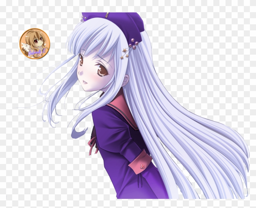Anime Png - Anime Purple Png Clipart #598795