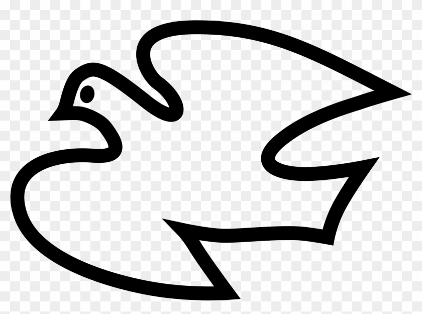 This Free Icons Png Design Of Simple Dove Clipart
